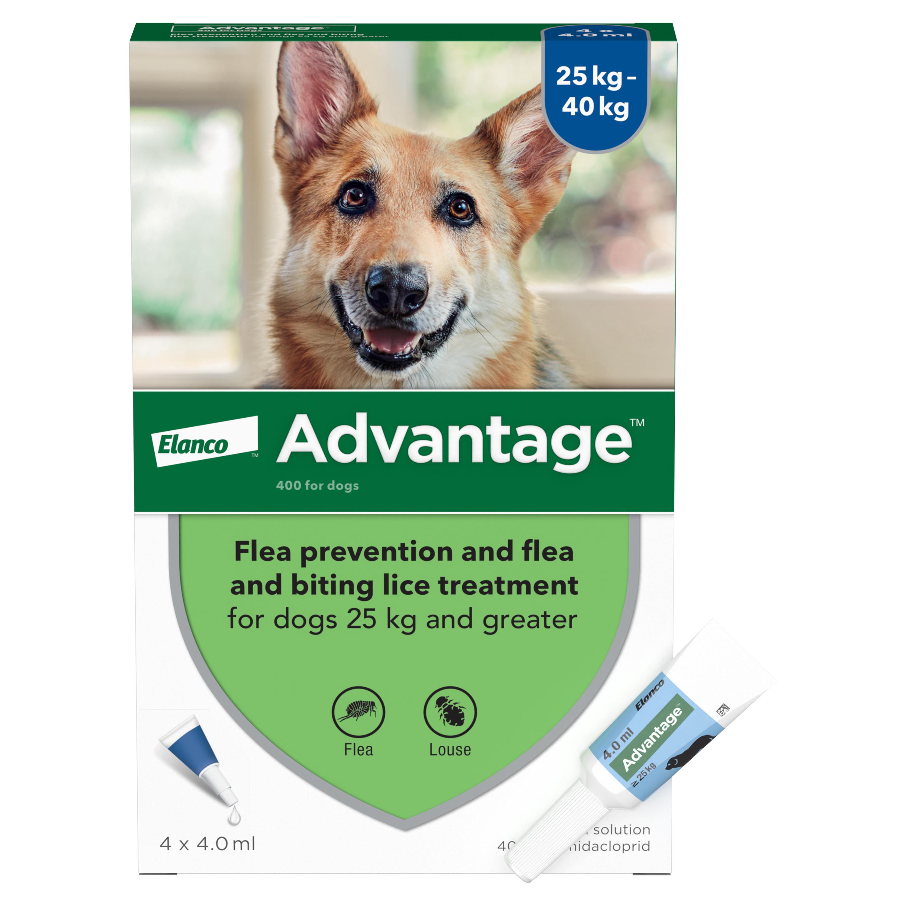 Advantage 400 Spot On Flea Control Extra Large Dog . Cheap Prices