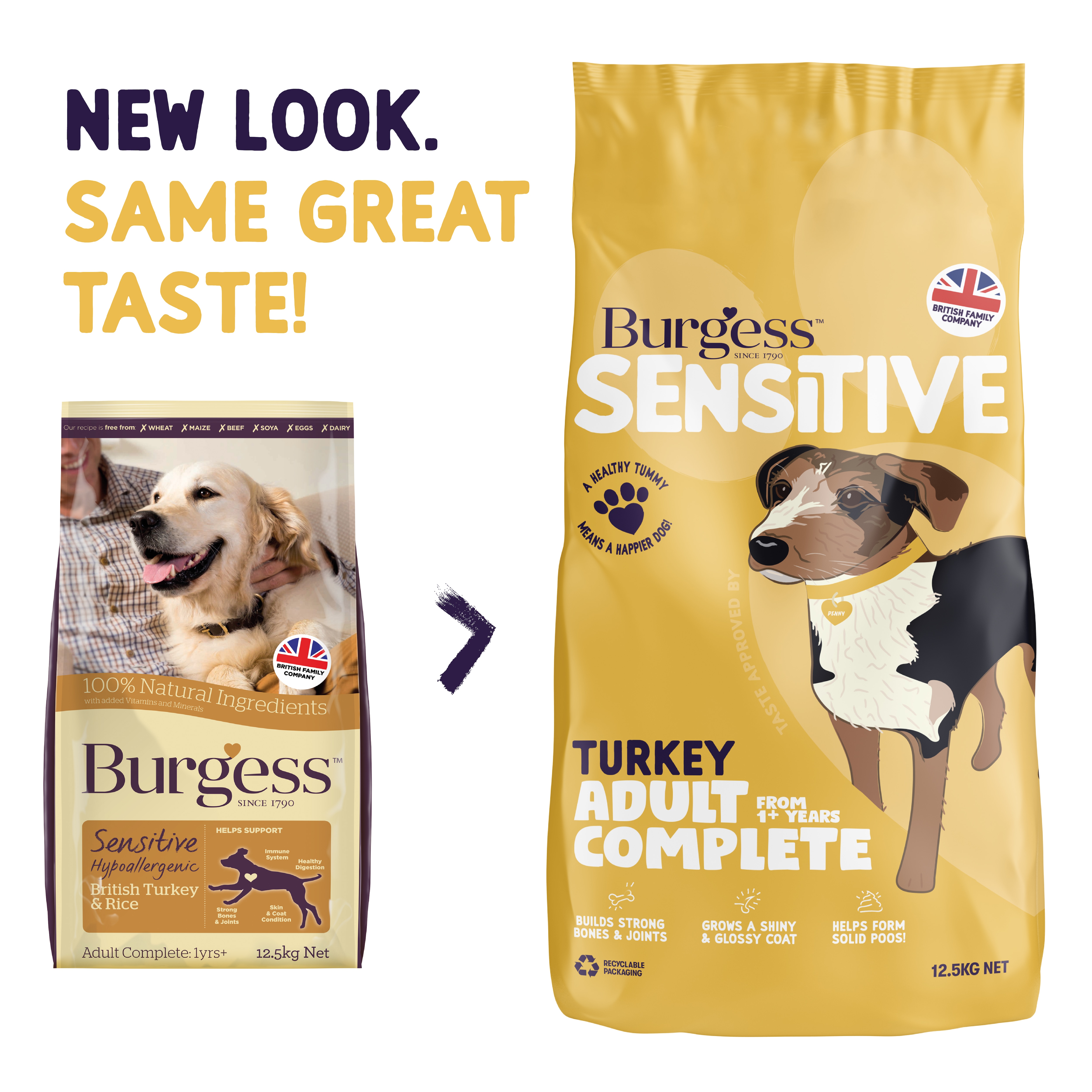 burgess dry dog food