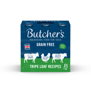 Butchers Tripe Loaf Recipes Wet Dog Food Cans 18 x 400g
