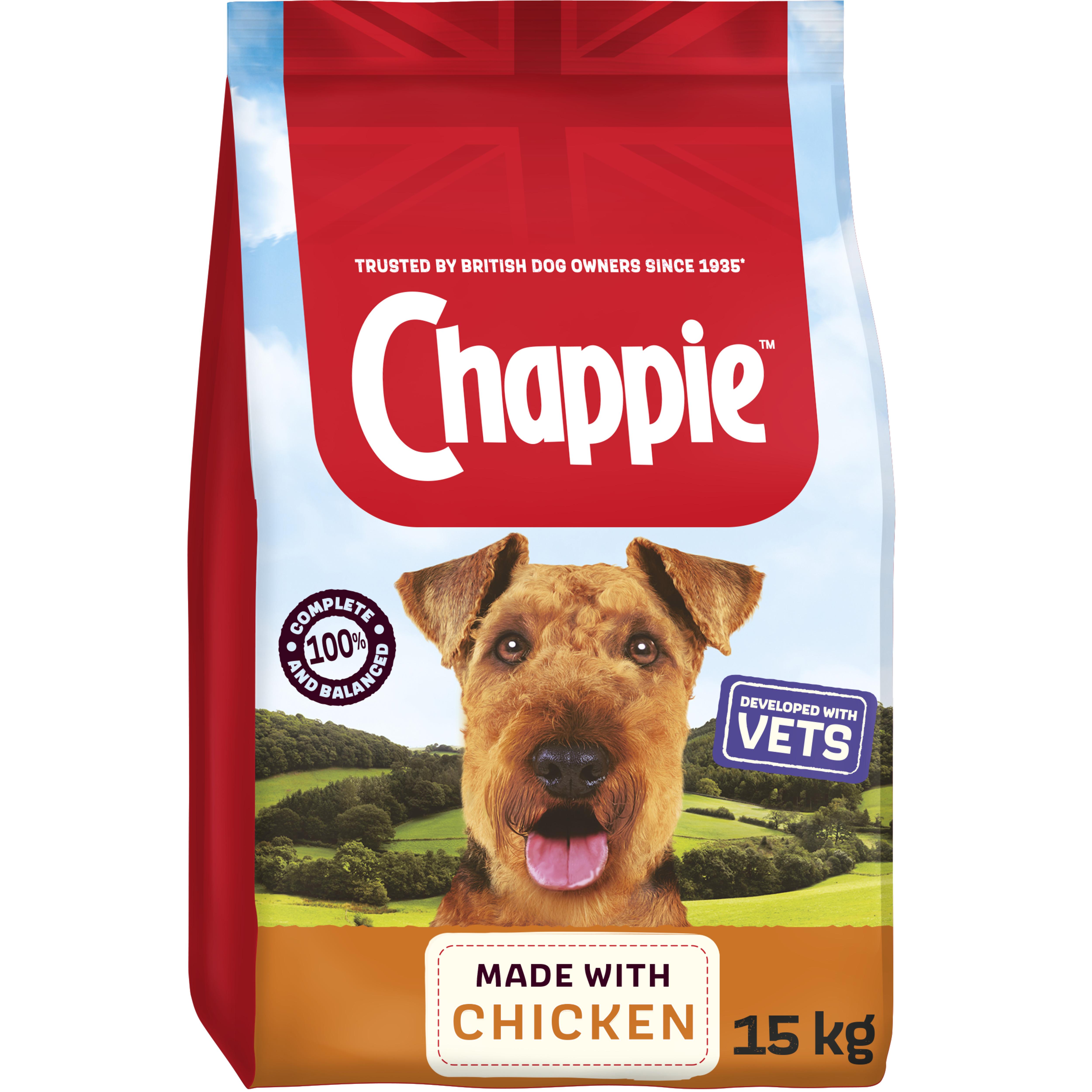 Chappie Chicken Dog Food 15kg. Best Price Online