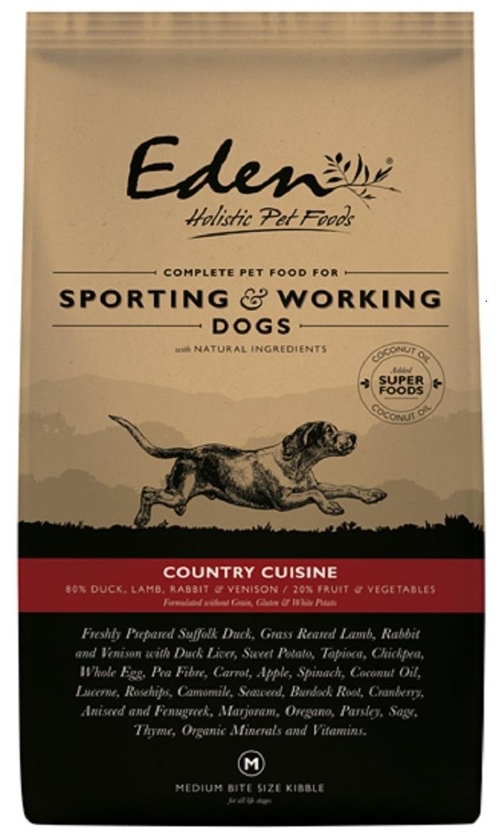 eden working dog country cuisine