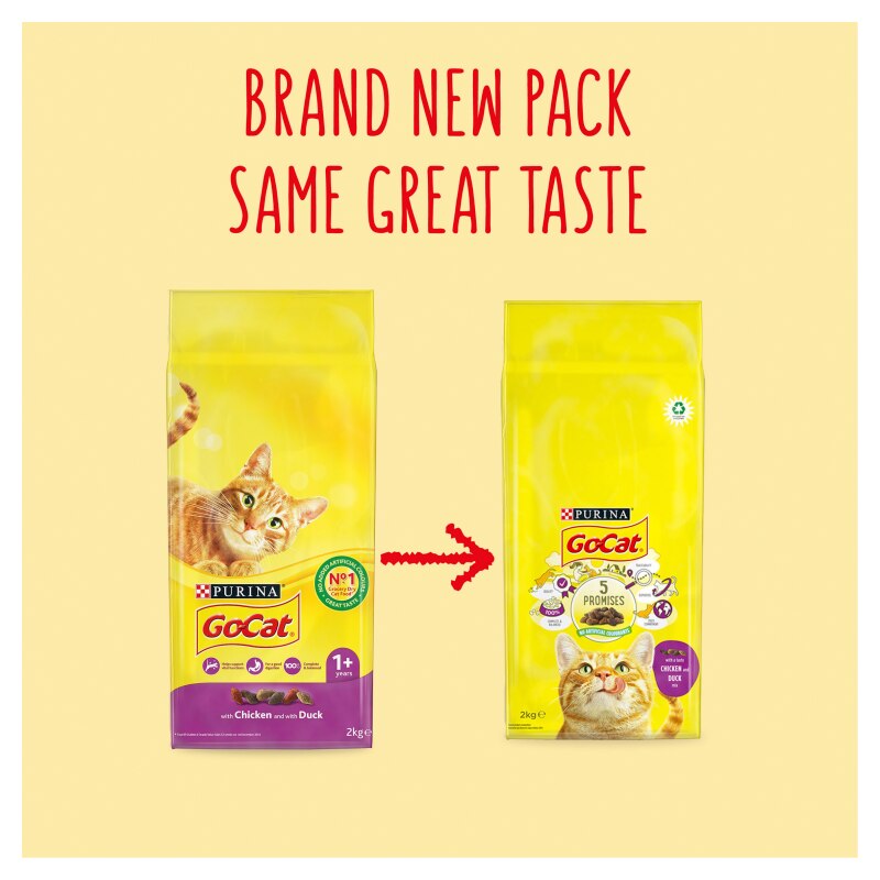 Go Cat Chicken & Duck Dry Cat Food 10kg