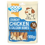 Good Boy Crunchy Chicken And Calcium Bones Dog Treats - 100g