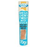 Good Boy Mega Chewy Twist With Duck Dog Treat - 70g