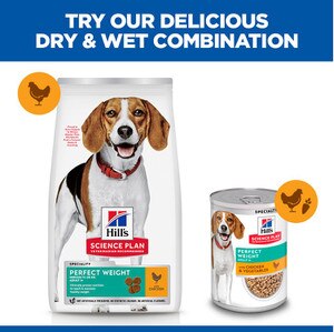 Hill's Science Plan Adult Perfect Weight Medium Chicken Dry Dog