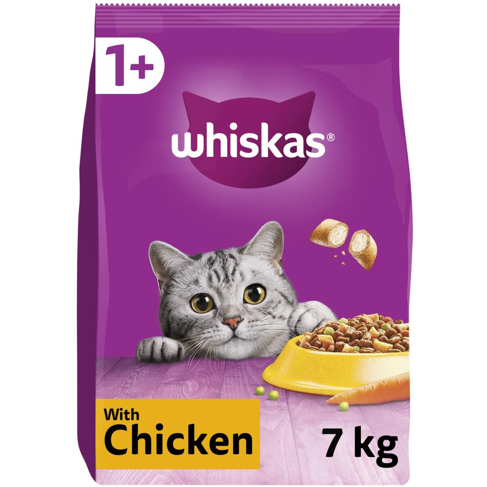 Whiskas Complete Chicken Dry Cat Food - 7kg - Buy Whiskas online at